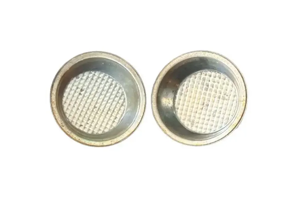 Set of 2 Mini 5” Vintage Ovenex Waffle Bottom Pie Pans